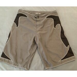 Cult Industries Men's Board Shorts Size 36 (36 x 11 fit) Gray/Black